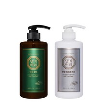 댕기머리 [댕기머리]명품 샴푸 500ml + 한방 트리트먼트, 단품없음