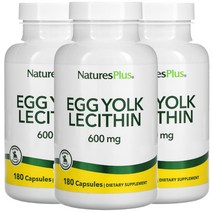 2+1 네이처플러스 난황 에그 요크 레시틴 300mg 180캡슐 포스파티딜 콜린 이노시톨