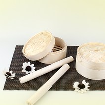 국산 원목 만두밀대 l 나무 홍두깨 반죽밀대 송편밀대