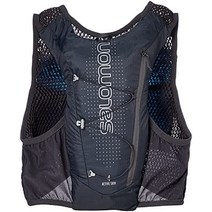 살로몬 하이드레이션 베스트 배낭 NOCTURN ACTIVE SKIN 4 SET 녹턴 액티브 스킨 세트 EBONYALLOY