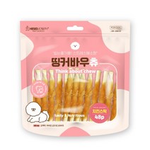 [도그러브]-띵커바우츄 치킨껌 (15p 36p 48p) 오래 오래 씹는 고단백 저지방 그래인프리 개껌, 48p