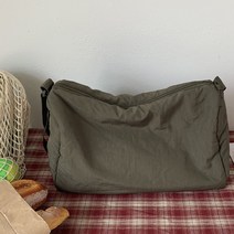 센스베이직 숄더 캐쥬얼 나일론 크로스백 가방