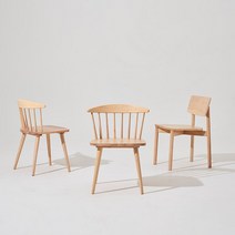한샘 도노 스칸디 식탁의자(2개입 2종/택1), B형- 라운드(B)