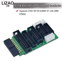 For JLINK V8 V9 Adapter Plate JTAG to SWD Multi-function for ULINK2 STLINK V2 Multi-f [G00031064], 01-상품선택-31064