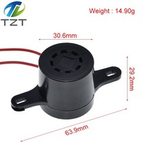 부져 경보ZMQ-2729 부저 비퍼 AC220V 10MA 90DB 알람 사이렌 Arduino, 한개옵션0