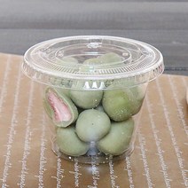 [렛츠베이킹] 다용도 투명컵 (9온스/막힌평판뚜껑) 5개입