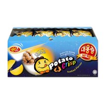 포테이토 크리스프 씨푸드맛 15g 60개입 6개 감자칩