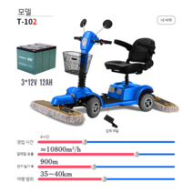 바닥 청소차 주차장 습식 탑승식 청소기 쇼핑몰 걸레차, 4륜 더스트 트롤리(가압식)