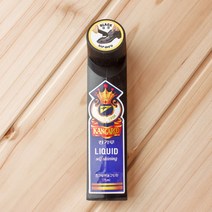 롯데75ml 캉가루 액체 구두약 검정 구두 바르는 광택제 윤기 생활 잡화 용품