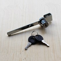 자물쇠 Pannlart 1 실용 내구성 캐비닛 슬라이딩 유리 도어 잠금 쇼케이스 디스플레이 케이스에 대 한 2 키 문, 01 hrome