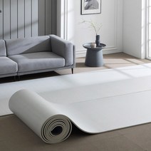 삼바텍 PVC 층간소음방지 롤매트 15mm 폭 140cm x 길이 5m, 울스트라이프_그레이