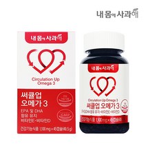 내몸에사과해 써큘업 오메가3, 45정, 2개