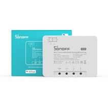 SONOFF POWR3 스마트 Wi-Fi 무선 조명 스위치 에너지 모니터링 포함 스마트 홈용 범용 DIY 모듈 알렉사 및 구글 홈 어시스턴트와 호환 허브 필요 없음