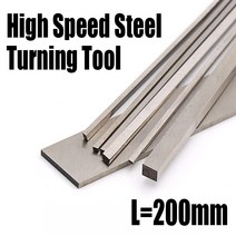1PC L 200mm HSS 고속 강철 선반 도구 CNC 목공 공구 모음 흰색 가공, [02] 3x6x200mm