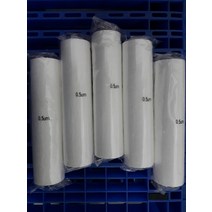 여과필터(5개) 10인치(250mm) 마이크로필터 와운드필터 카본필터, 마이크로필터 250mm_5