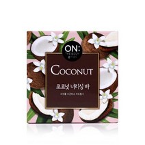 LG 온더바디 더내츄럴 비누 코코넛 90g 4개입, 샤이니스토어 1