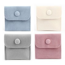 귀여운 스웨이드 액세서리 손가방 이너 여행용 생리대 미니 가방 파우치 7cm 핑크