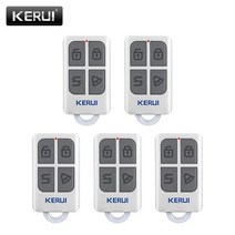 무선 원격 제어 팔/무장 해제 감지기 터치 키패드 패널 GSM PSTN 홈 보안 도난 경보 시스템, 5pcs