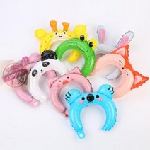 동물 풍선 머리띠 행사, 여자쥐