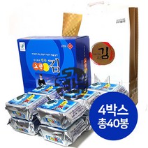 고향김 선물용 3호 10봉 X 3박스 - (주) 민속, 4박스