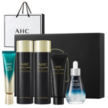 AHC 블랙 캐비어 유스 리츄얼 케어 세트 + 쇼핑백, 6세트