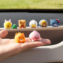 카카오프렌즈 차량 피규어 단품 8종 대시보드 장식 네비게이션 꾸미기 자동차 실내 소품, 네오 kaa07