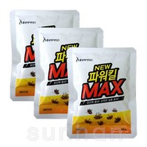 뉴 파워킬 맥스 100g/파리/유인제/모기/개미/날파리/살충제/박멸/파리약/축사/퇴치, 3개