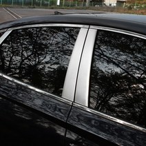 JS automotive 아테온 차량전용 B필러 메탈크롬 튜닝 몰딩 인테리어 자동차 실외 스티커용품, 메탈크롬B필러_아테온