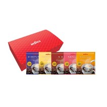 브룩스커피 일본 명품 드립백커피 5종 10봉 핸드드립 선물세트 B, 단품, 단품