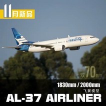 RC비행기 Freewing AL37 RC 비행기 항공사 PNP 새로운 도착, PNP with decal paste