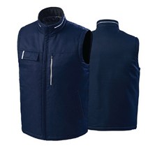 티뷰크 TB-86 (다크 네이비) 패딩 조끼 작업복 정전기 차단 근무복 현장, 100