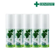 덴티스테 후레쉬 브레스 스프레이 15ml 5개, 단일속성