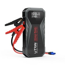 점프앤고 UTRAI-자동차 점프 스타터 슈퍼 안전 배터리 미포함 1000A 휴대용 비상 부스터 시동 기기, Jstar X1, one option, 01 Jstar X1