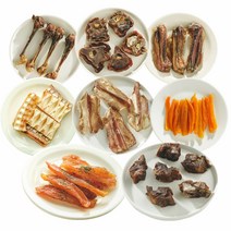 까까묵자 대용량 강아지 수제간식, 22.한우 우족 천연껌 (16ea) 1kg