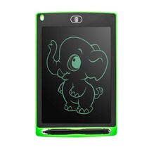 스마트전자칠판 전자칠판 4.4/6.5/8.5 인치 LCD 그리기 태블릿 어린이 그림 도구 전자 쓰기 보드 교육 장난감 작은 칠판, 04 8.5 inch green