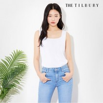 [틸버리] (더) 스퀘어 슬리브리스 풀오버 니트 TM5N1PO03