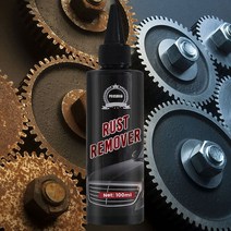 100ML Pousbo®금속 크롬 도금 녹 제거제 자동차 스프레이 휠 림 금속 부품 녹슬지 않는 세차, 한개옵션0
