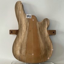 베이스기타 yb371 diy 팬용 원료 일렉트릭 바디 솔리드 마호가니 + 벌 베니어 탑, 39인치