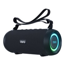 Mifa A90 블루투스 스피커 60W 클래스 D 앰프 우수한 저음, 검은색
