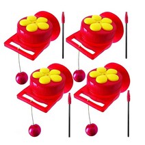 가제보 캐노피천막 정원 조류 피더 꽃잎 Sahpe 센세이션 핑크 Coneflower 야생 전망대 벌새 먹이, 07 4pcs