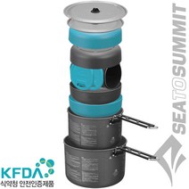 [안전발전소] SEATOSUMMIT 씨투써밋 알파 세트 1.1/2.1/2.2/4.2 코펠, 알파 세트 4.2 코펠