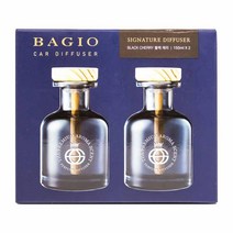 [Su♭] 바지오 카 디퓨저 블랙체리 150ml 2입 차량용 실내용 방향제 용방향제 자동 신선물 새차 선물용 _Πj_ea, !기본상품!, Φ본상품Φ