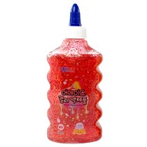 예스통상 컬러액체 슬라임, 3000머메이드컬러액체풀빨강, 1개