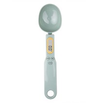 LCD 디지털 주방 규모 전자 요리 음식 무게 측정 숟가락 500g 0.1g 커피 차 설탕 스푼 규모 주방 도구, 연한 초록색, 다른
