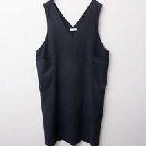 브이와이 여자 포켓 데일리 여름 루즈핏 심플 원피스