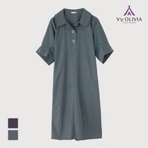 올리비아로렌 오픈 칼라 드레스 VVCOAYM6446