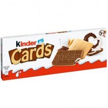 Ferrero Kinder Cards 페레로 킨더 카드 128g 6팩