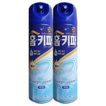 홈키파 수성 에어졸 살충제 무향, 500ml, 2개