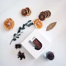 박스형 뱅쇼재료 세트 뱅쇼만들기 팔각향 정향 시나몬스틱 월계수잎 자연공방선율, 2세트