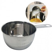 [단독특가]PASTO 스텐계량컵 200ml 베이킹 눈금컵 계량기, 상세페이지 참조